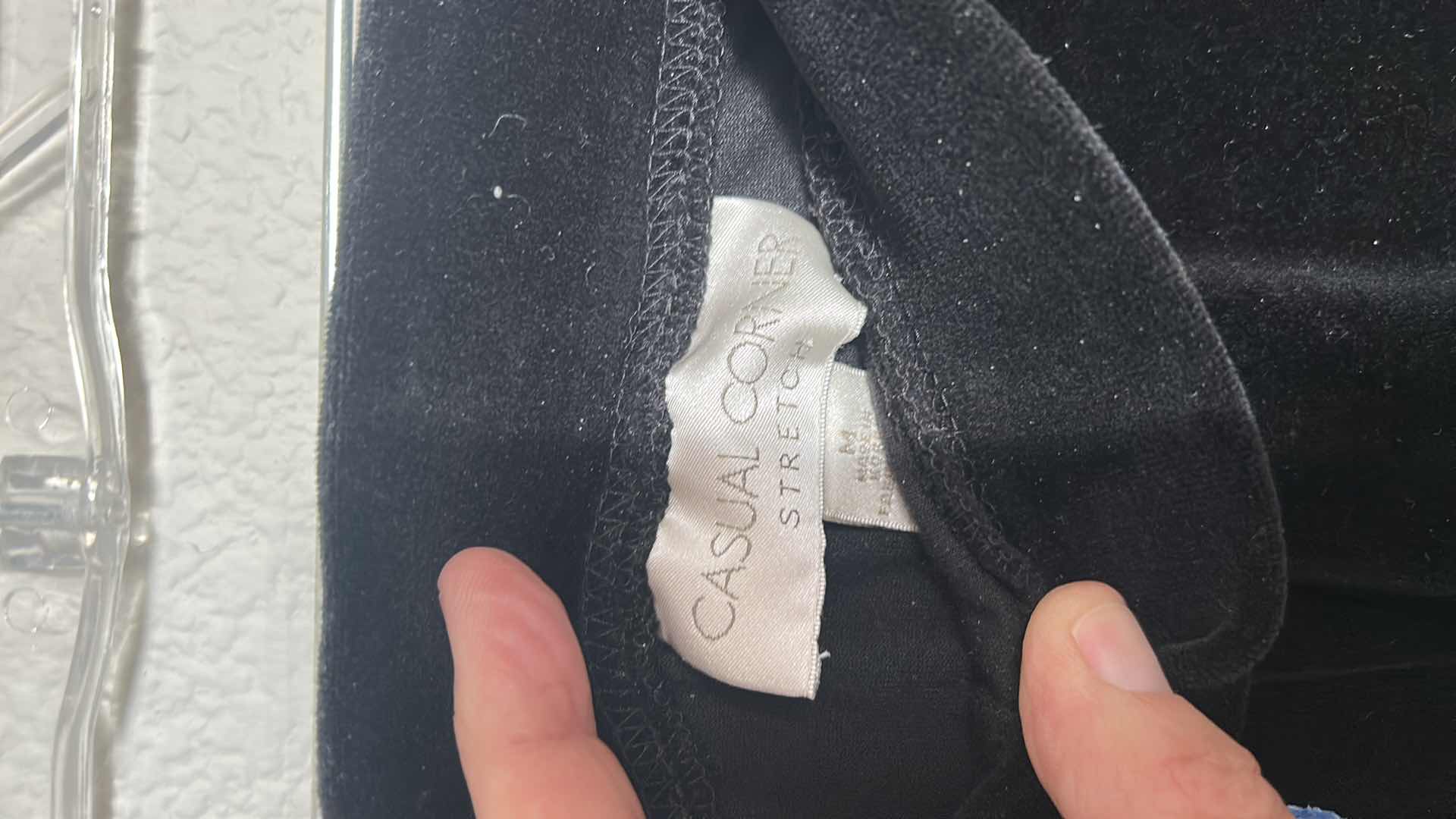 Photo 1 of 2 BLACK PAIRS WOMENS SLACKS