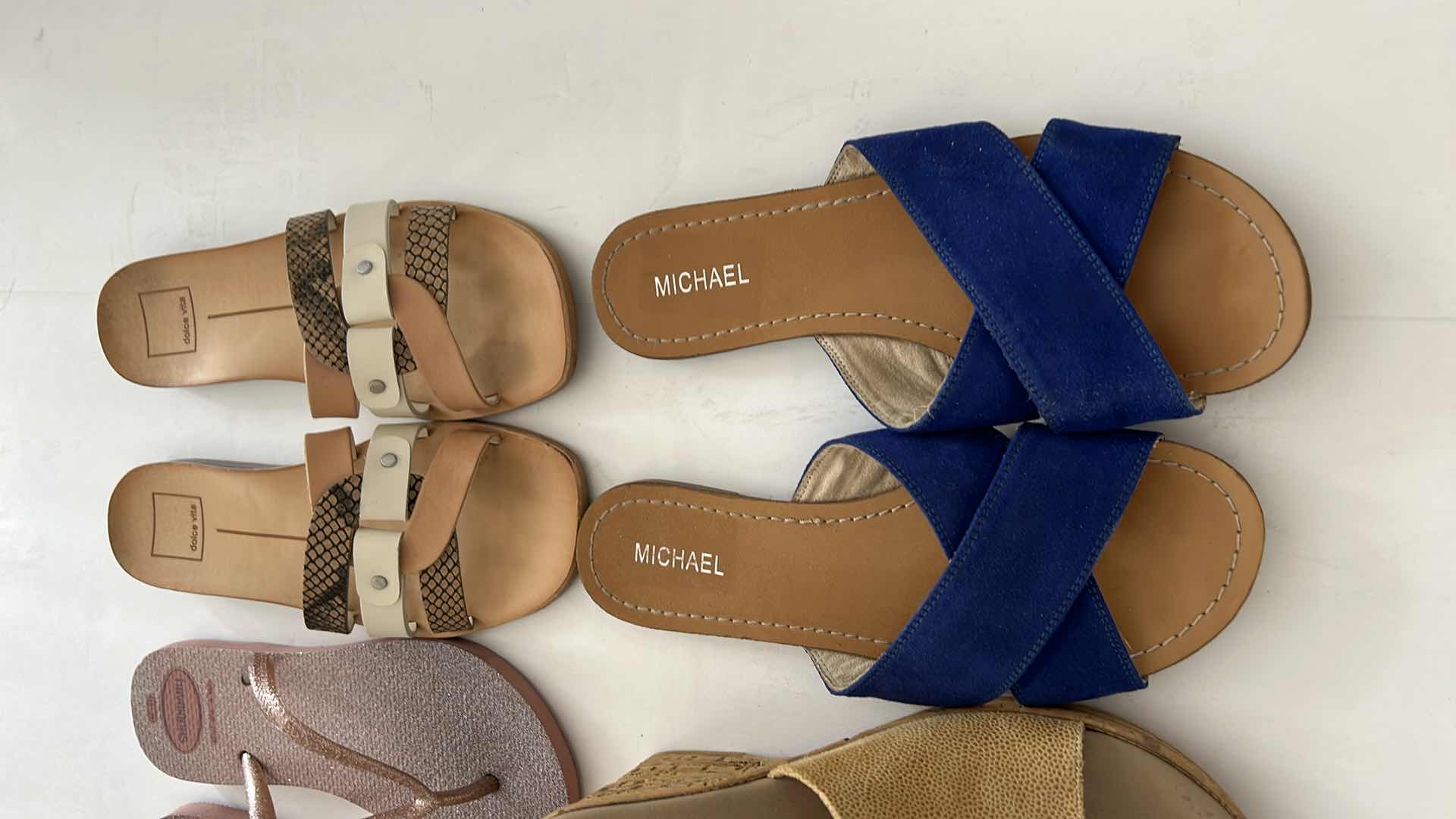 Photo 1 of 8 PAIRS WOMENS SANDALS SIZE 6.5