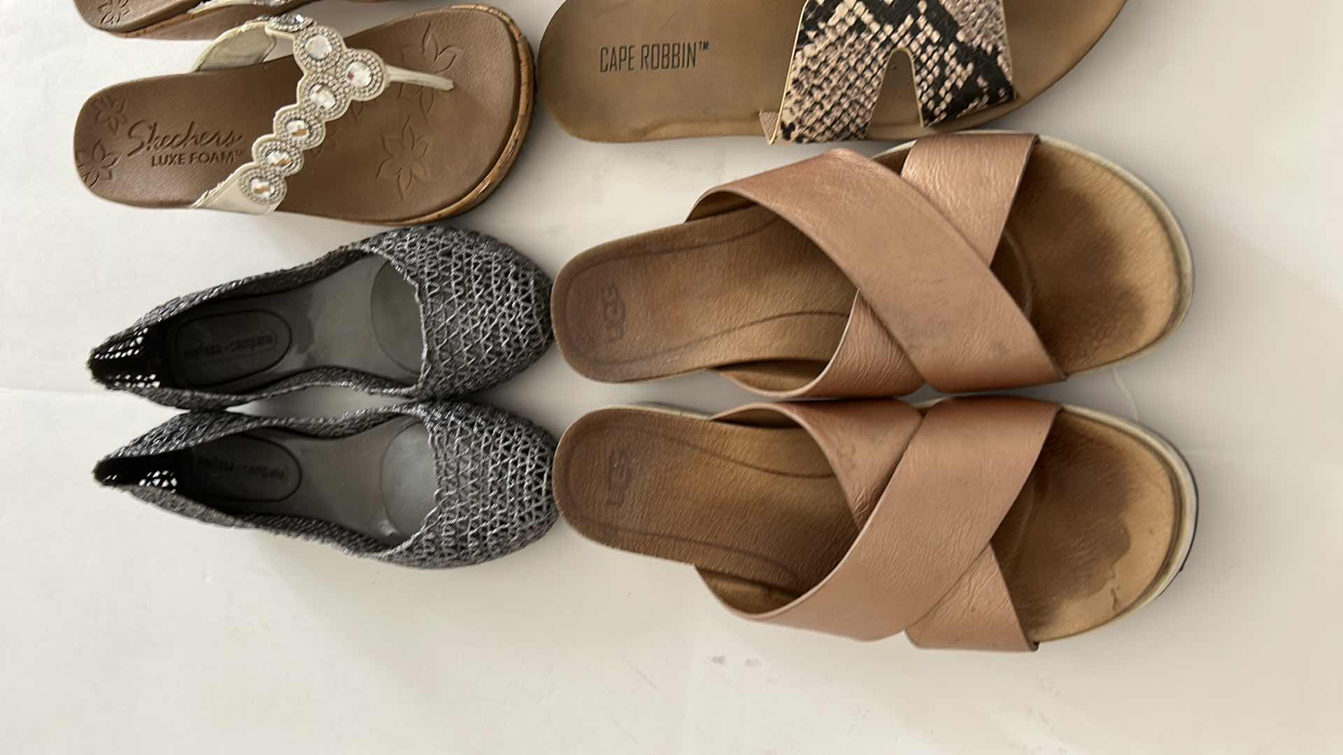 Photo 1 of 8 PAIRS WOMENS SANDALS SIZE 6.5