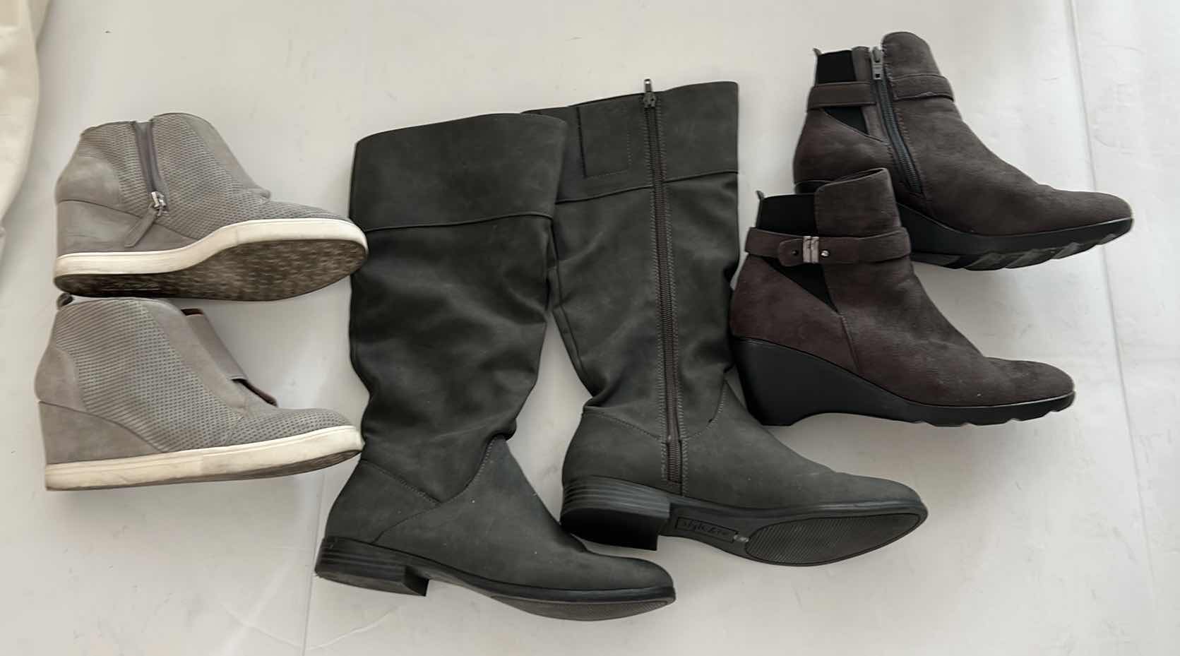 Photo 1 of 3 PAIRS LADIES BOOTS SIZE 7