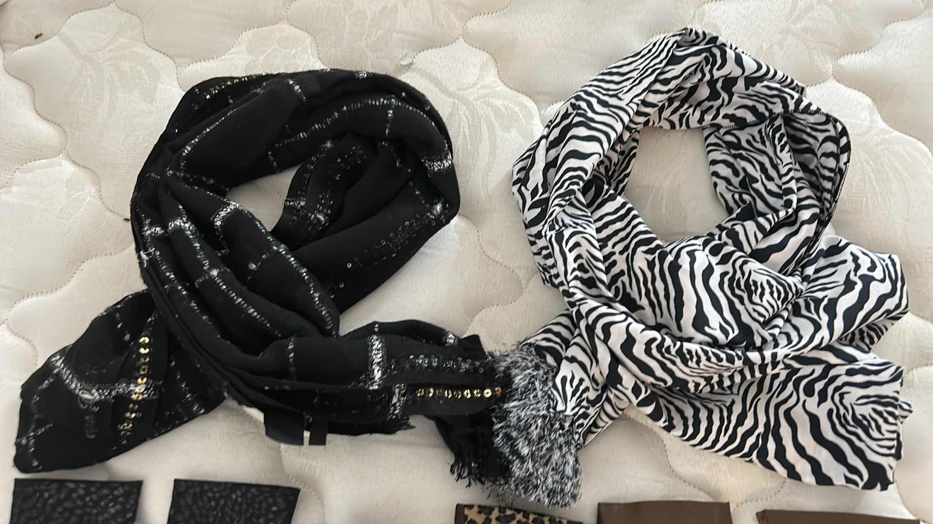 Photo 1 of 3 PAIRS WOMENS GLOVES SMSLL AND 2 SCARVES