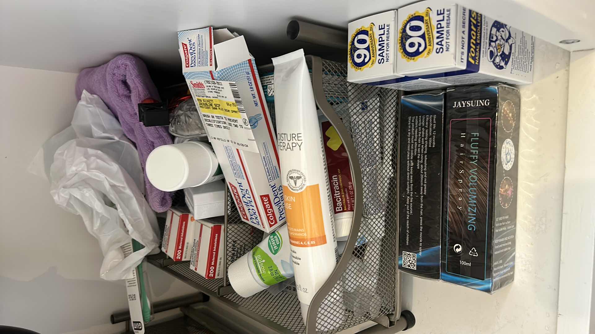 Photo 1 of CONTENTS OF CABINET- SKIN CARE AND MORE