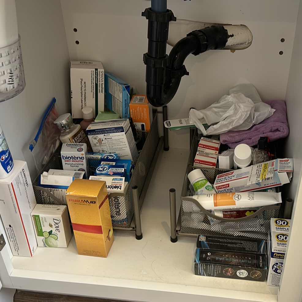 Photo 1 of CONTENTS OF CABINET- SKIN CARE AND MORE