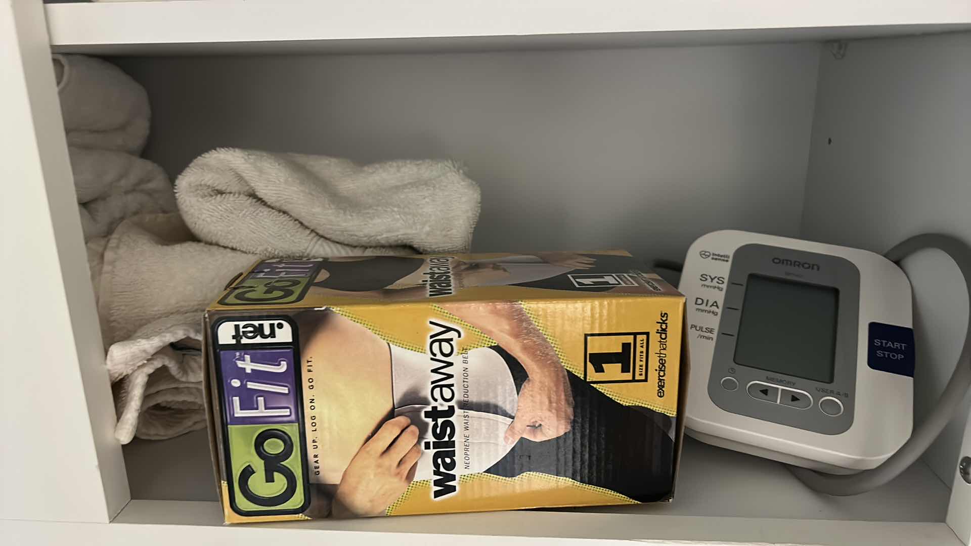 Photo 1 of CONTENTS OF 3 SHELVES IN BATHROOM