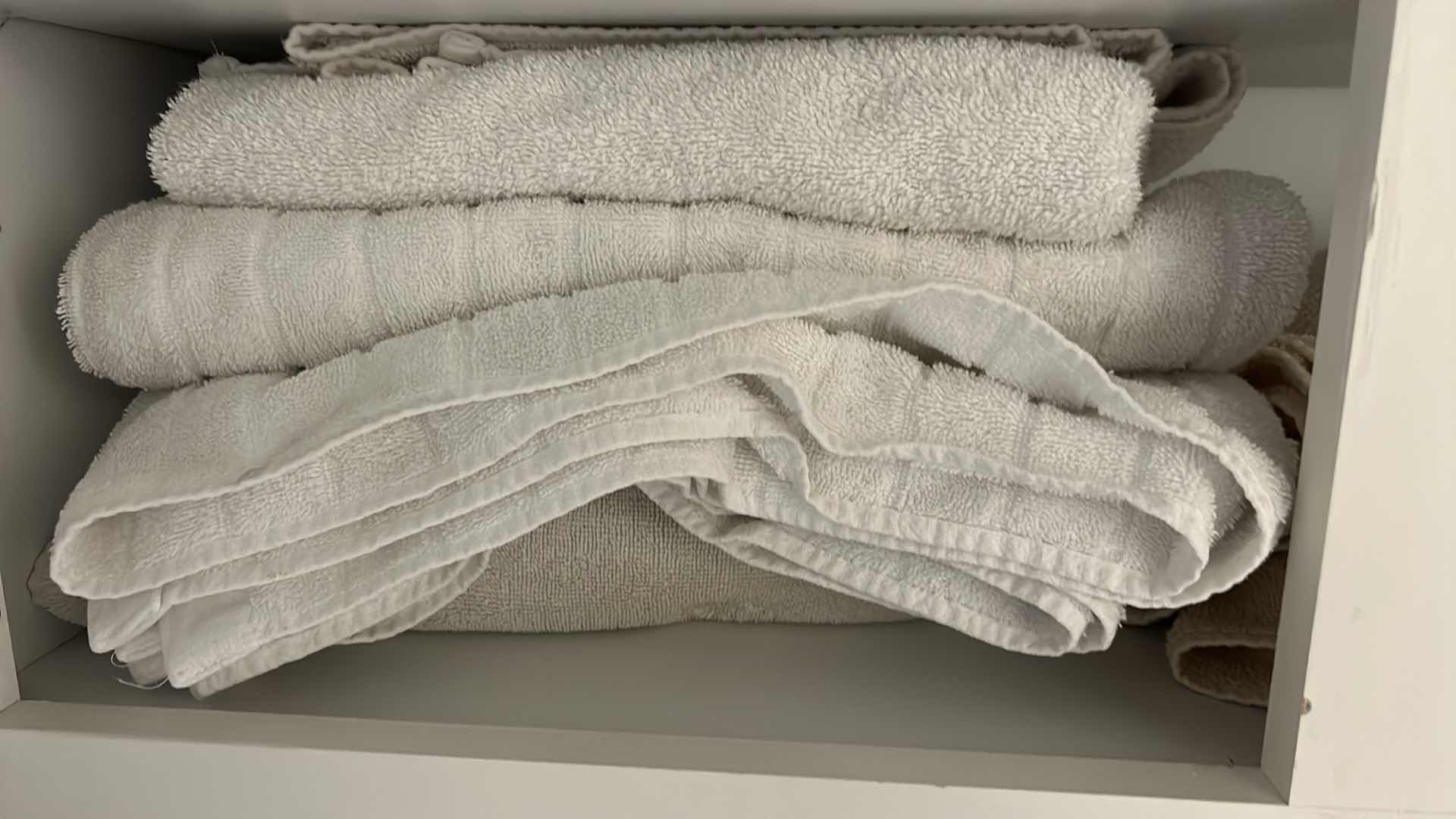 Photo 1 of CONTENTS OF 3 SHELVES IN BATHROOM