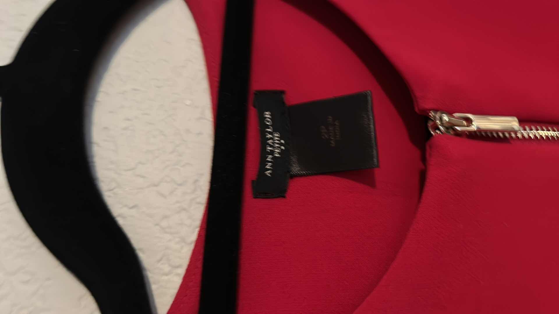 Photo 1 of ANN TAYLOR RED DRESS PETITE