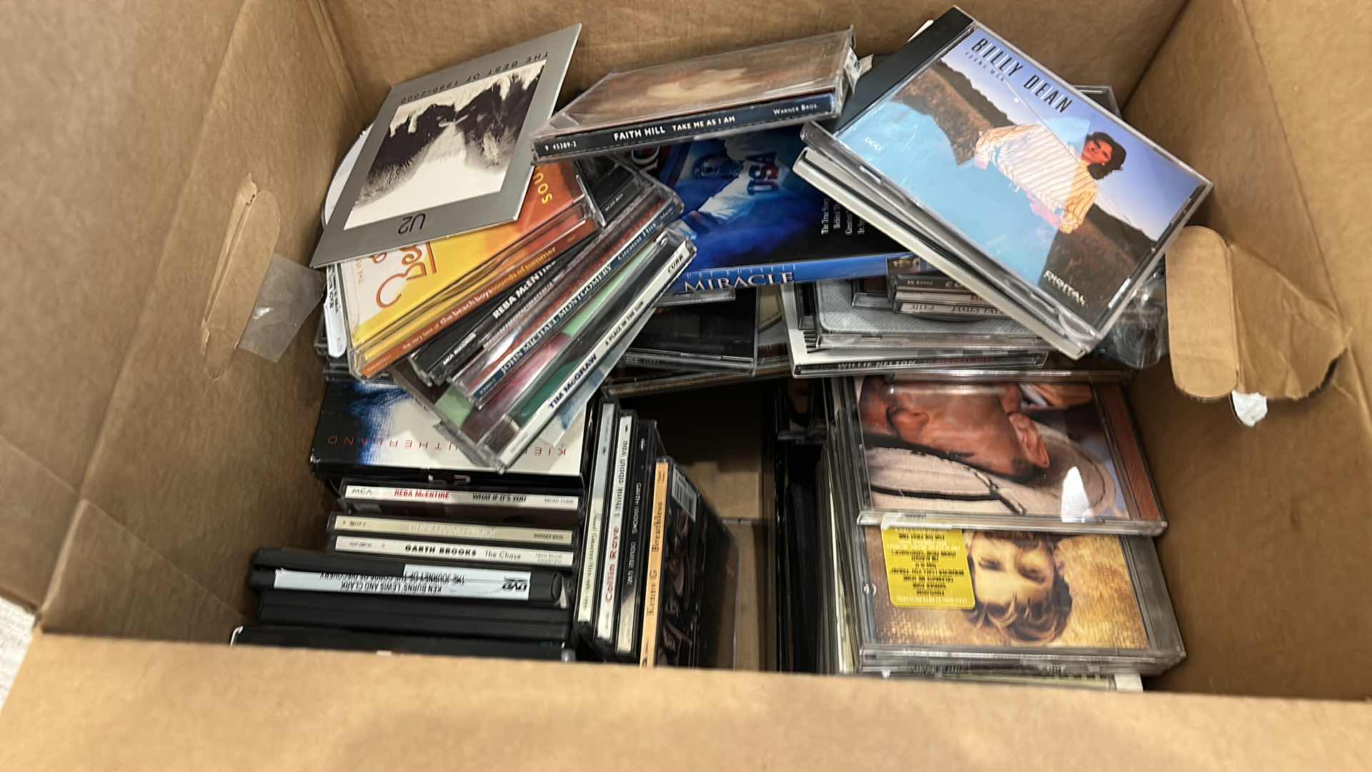 Photo 1 of BOX FULL OF CD’s