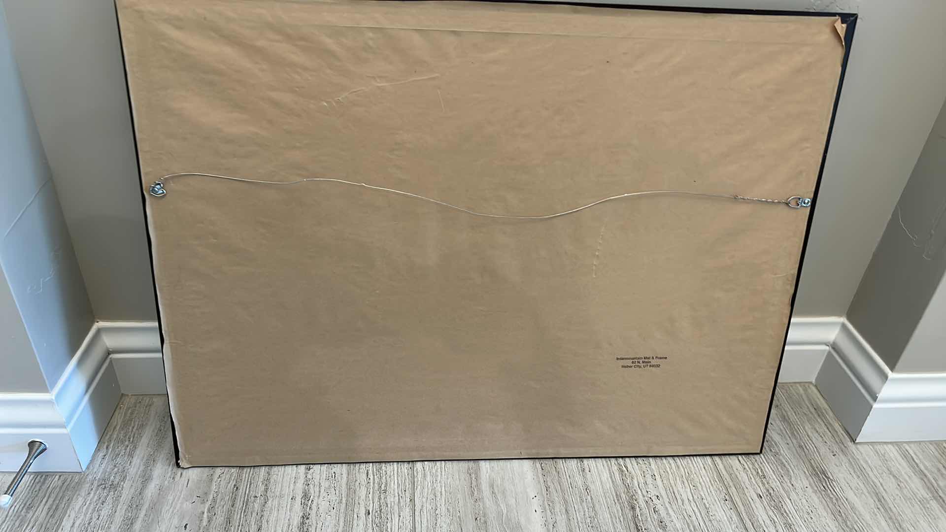 Photo 1 of GEORGE WASHINGTON KNELT AT PRAYER EITY HORSE BY A FRIBERG FRAMED ARTWORK 34” x 25 1/2”