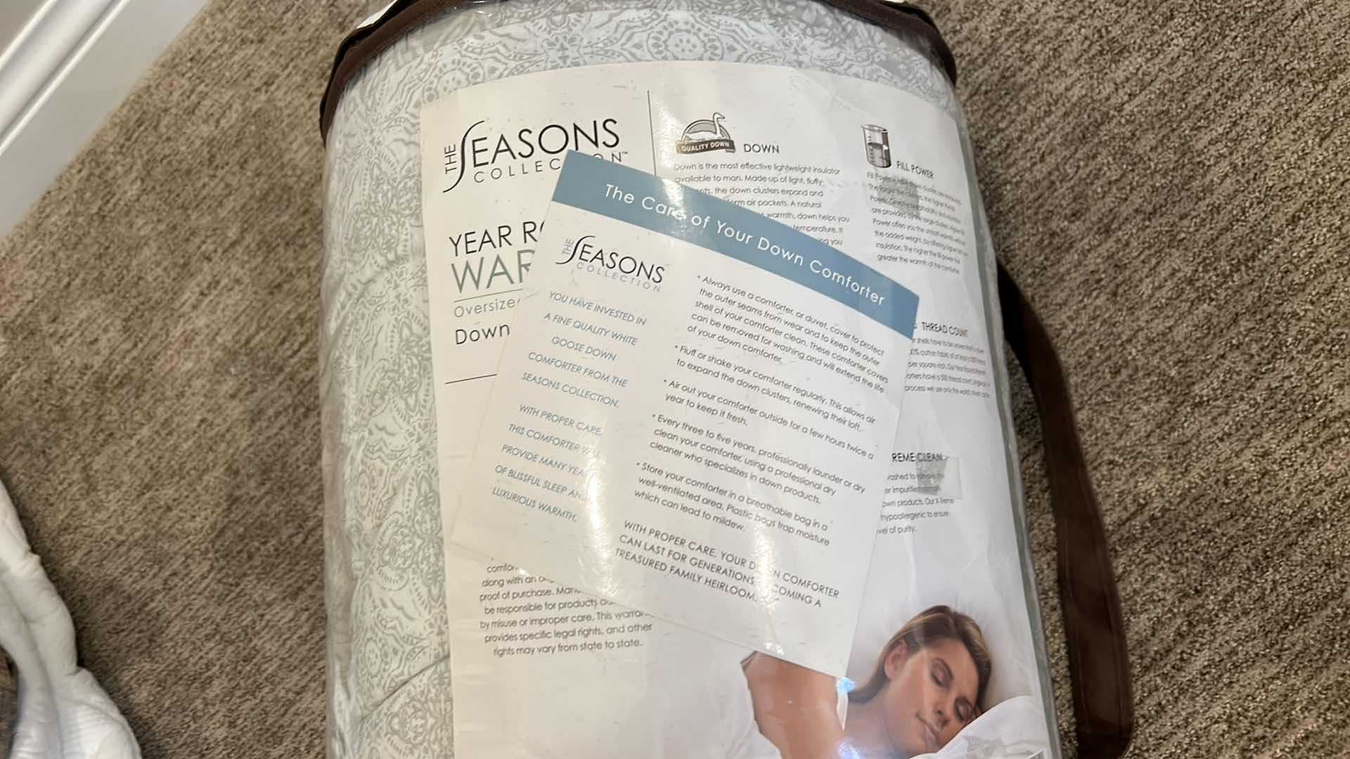 Photo 3 of THE SEASONS COLLECTION OVERSIZED DOWN COMFORTER