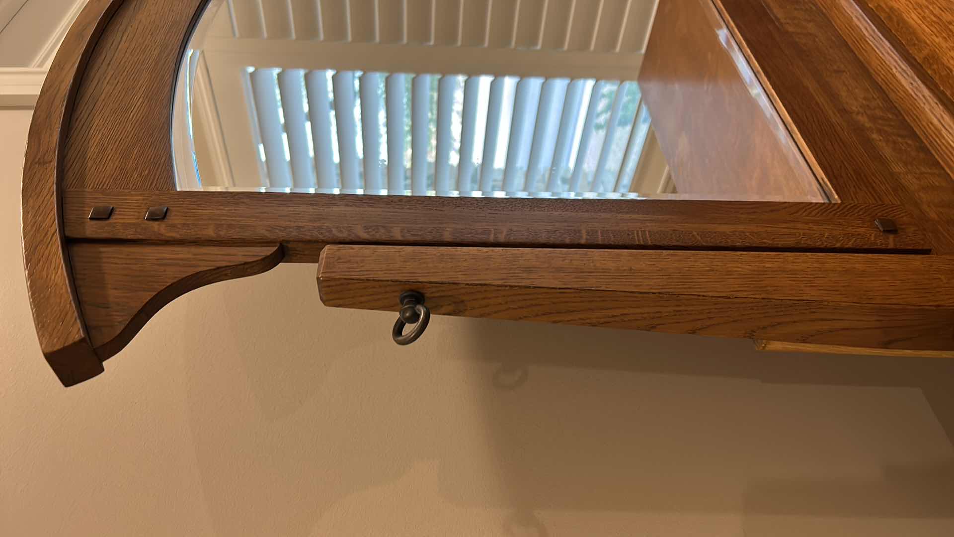 Photo 1 of IMPRESSIONS BY THOMASVILLE CHEST OF DRAWERS WITH MIRROR (water marks) 54 1/2” x 19” x 7’