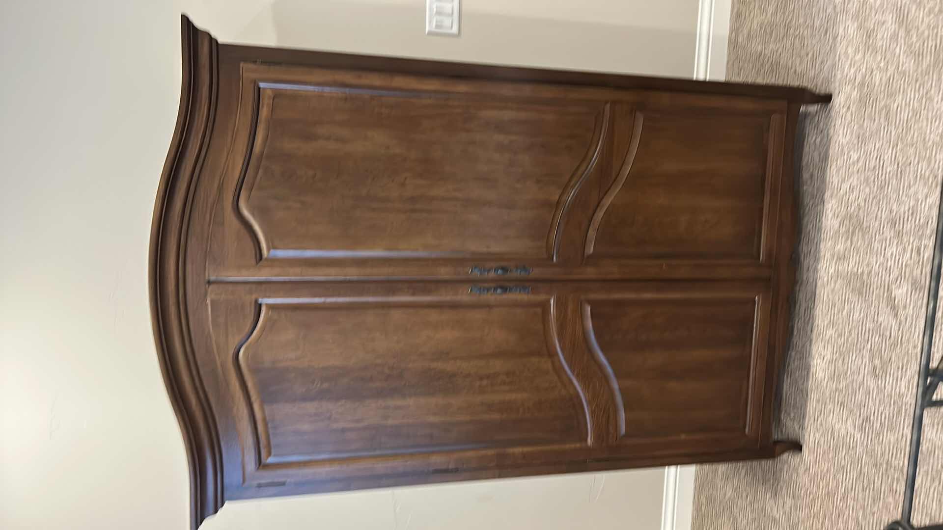 Photo 1 of IMPRESSIONS BY THOMASVILLE WOOD WARDROBE  WITH EXTRA SHELVES AND BACKING 52“ x 22 1/2“ x 80”