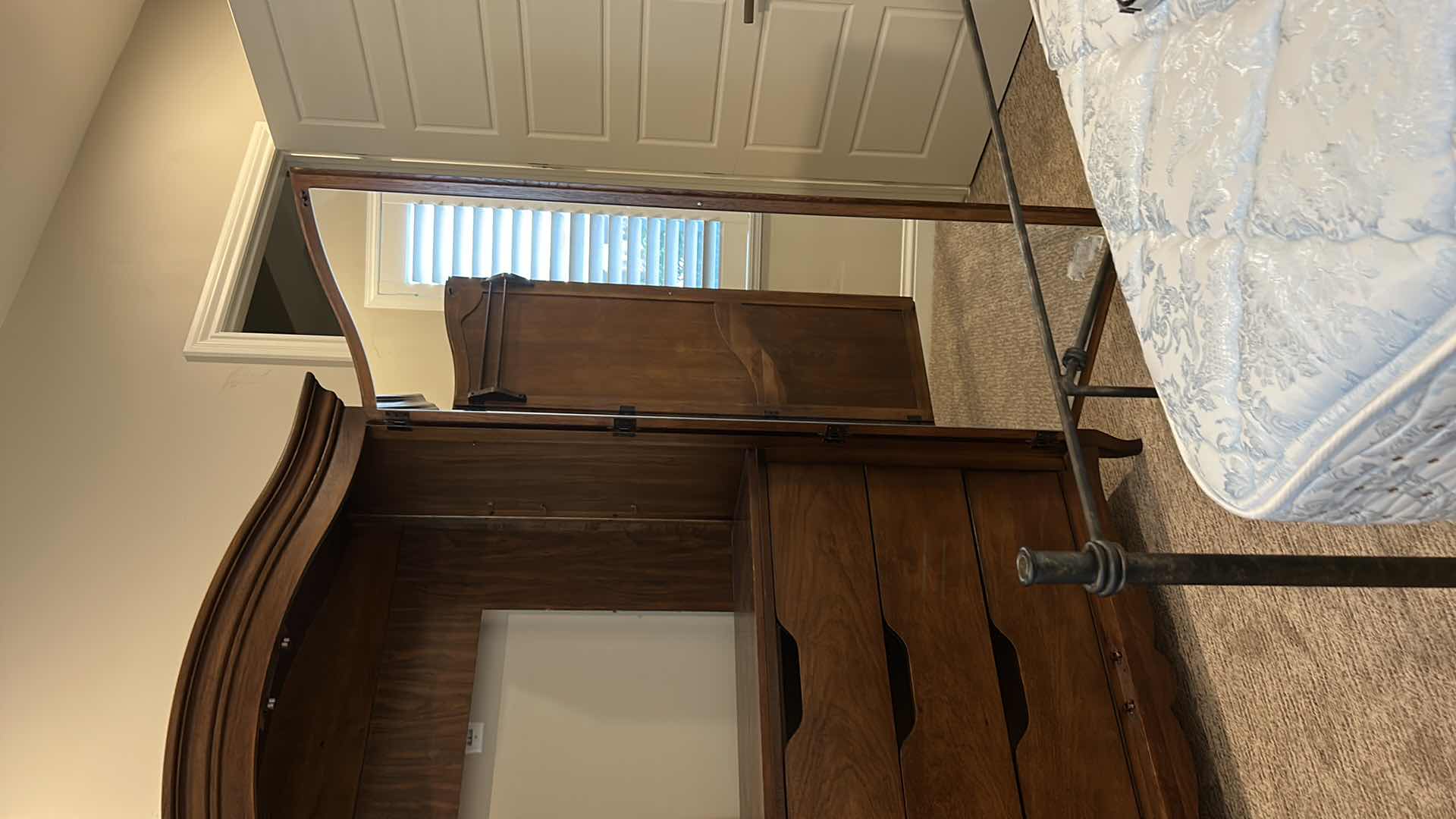 Photo 1 of IMPRESSIONS BY THOMASVILLE WOOD WARDROBE  WITH EXTRA SHELVES AND BACKING 52“ x 22 1/2“ x 80”