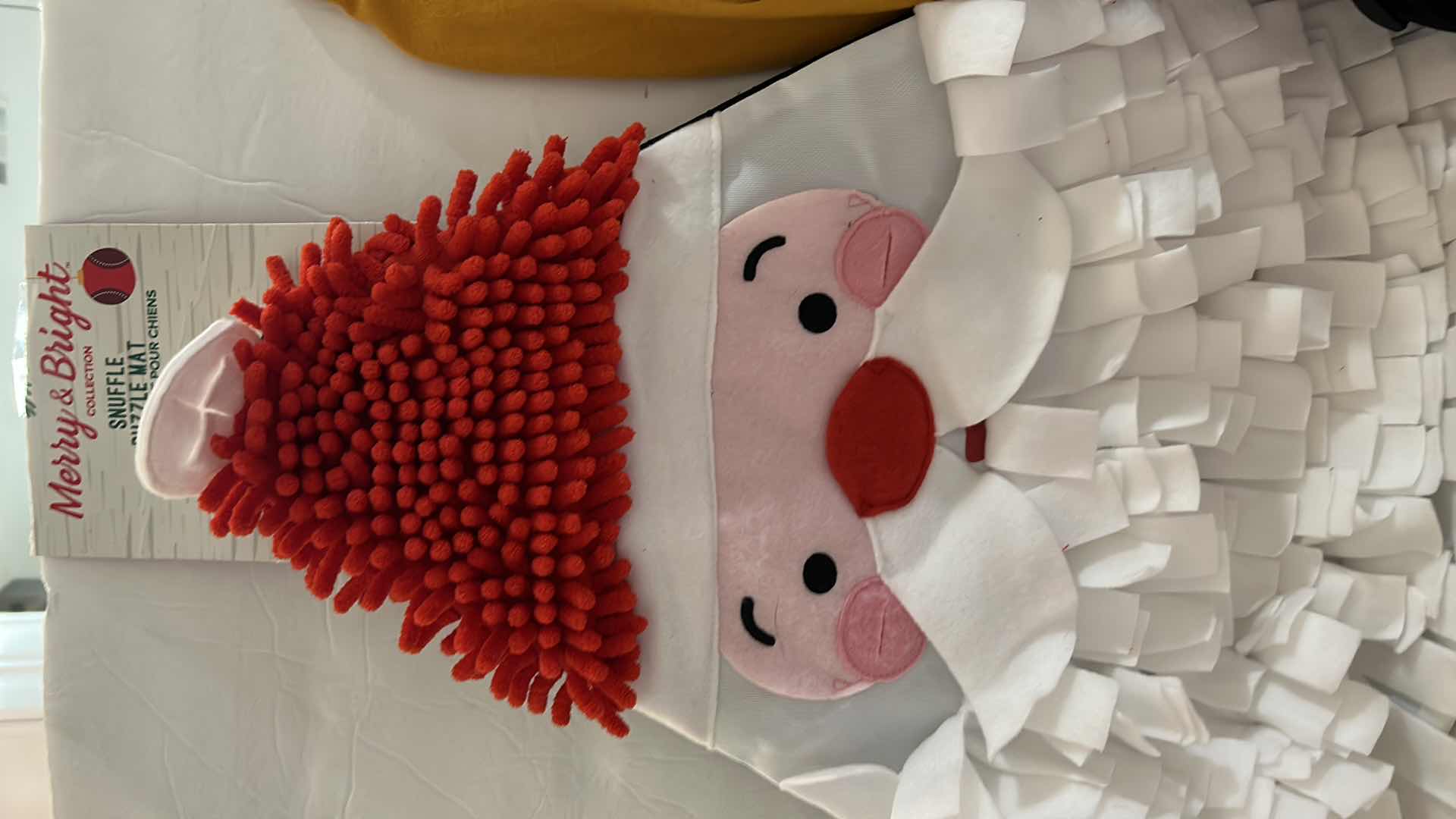 Photo 1 of NEW SMALL DOG ASSORTMENT, 1 BACKPACK/SADDLE BAG, 2 TOP PAW TEE SHIRTS, 4 COLLARS, 1 TOP PAW DOG HAT AND A SNUFFLE MAT