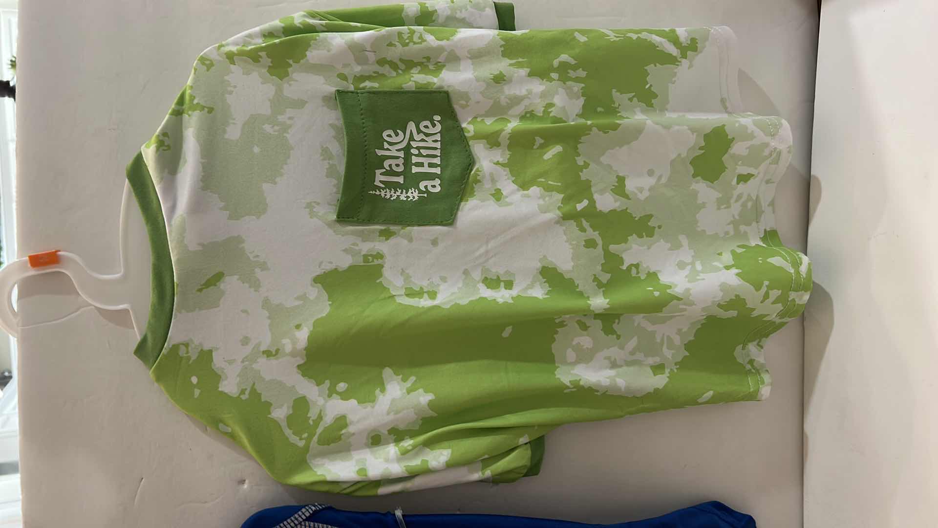 Photo 1 of NEW MEDIUM DOG ASSORTMENT - 2 TEES, 1 REFLECTIVE JACKET, 1 DENIM WITH HOODIE, 1 BANDANA AND 4 COLLARS