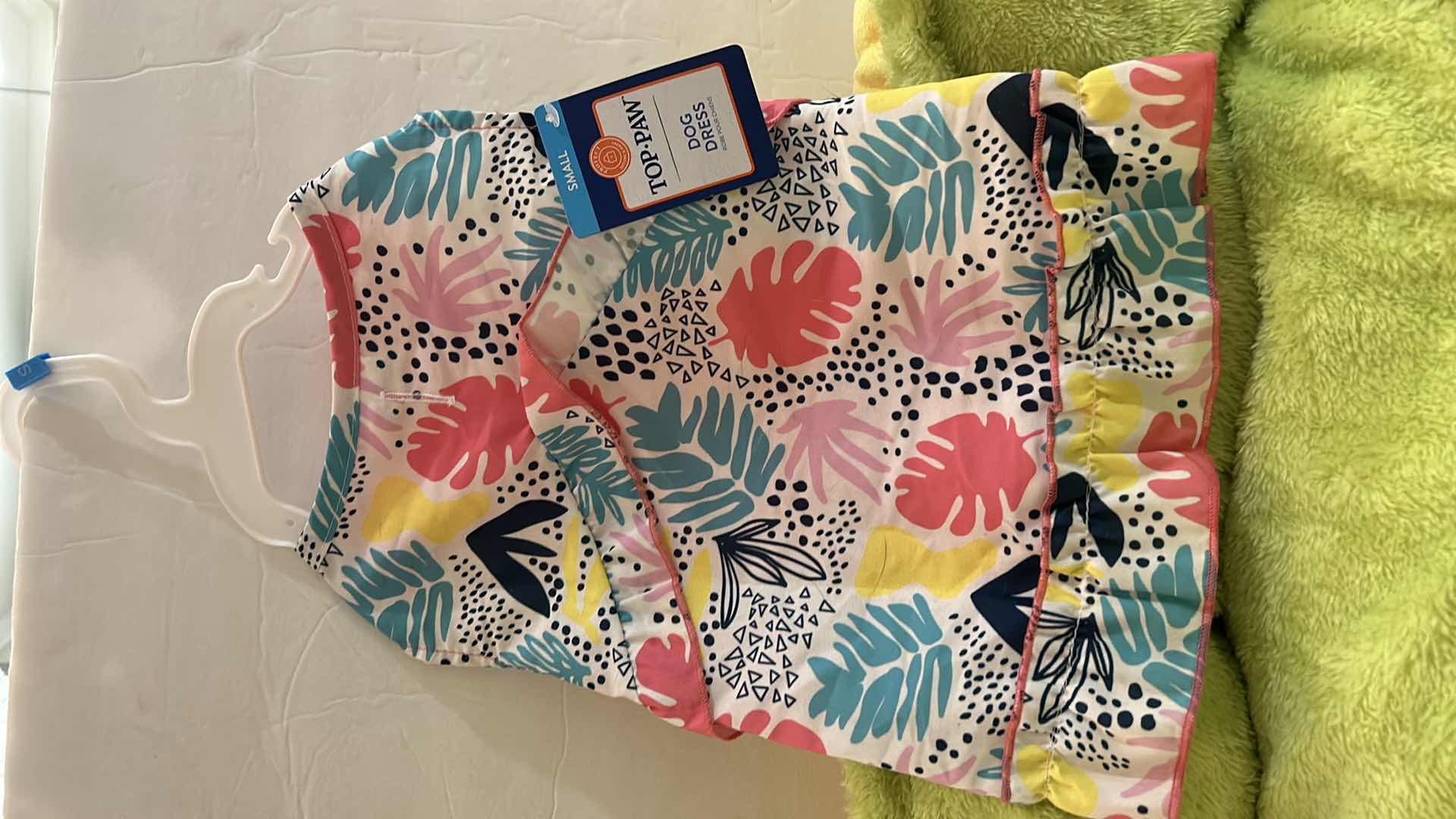 Photo 1 of NEW SMALL DOG ASSORTMENT- ALPHA PAW “HOT DOG BED”, LAUGHING LEASH AND DRESS