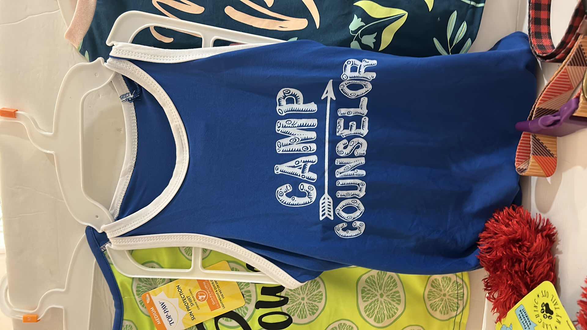 Photo 1 of NEW MEDIUM DOG ASSORTMENT- 3 TEE’s, LEASH, BANDANA AND 4 COLLARS