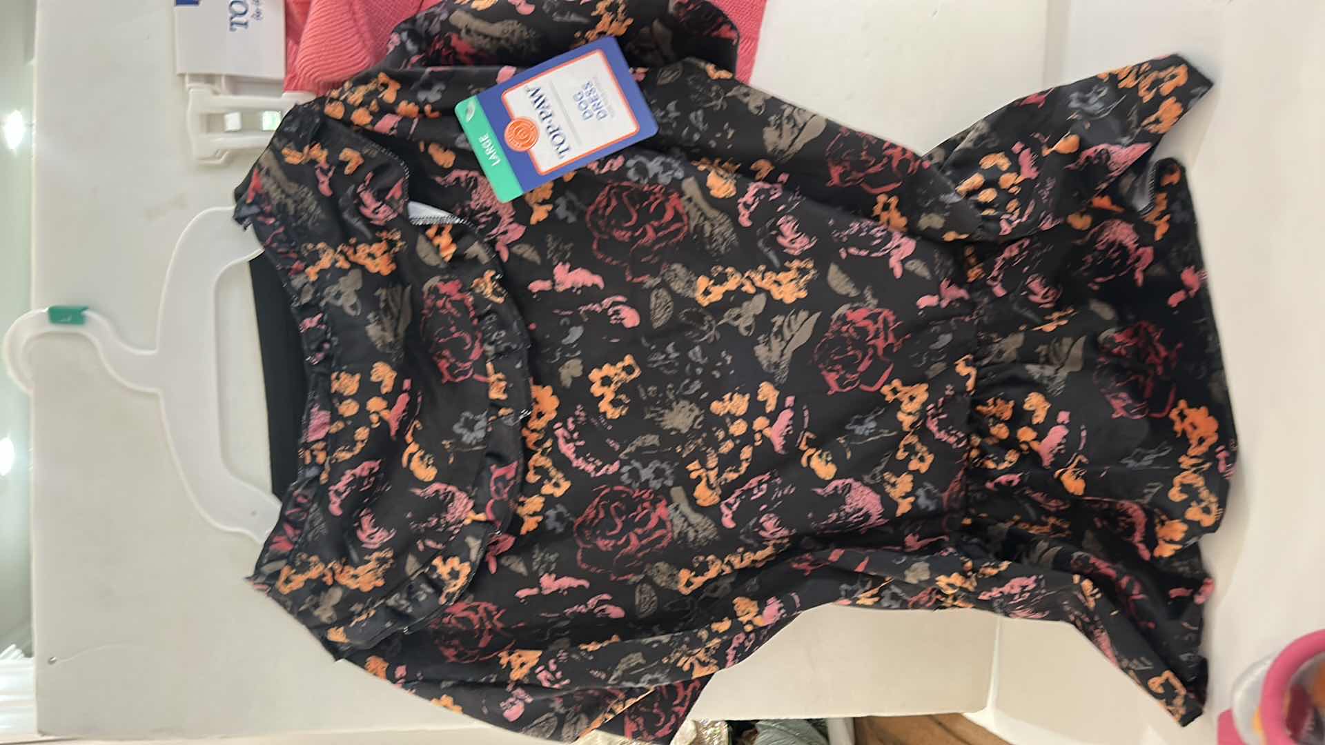 Photo 1 of NEW 6 PIECE DOG CLOTHING ASSORTMENT- SIZE LARGE $60