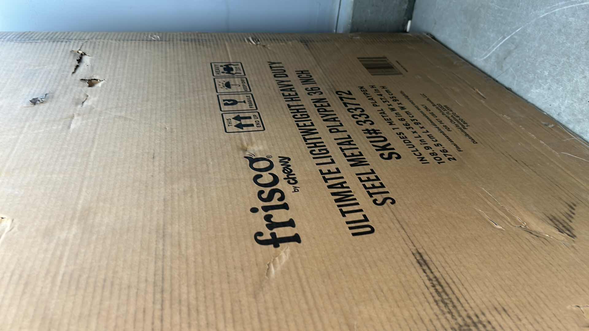 Photo 1 of FRISCO BUT CHEWY ULTIMATE LIGHTWEIGHT STEEL PLAYPEN 36”