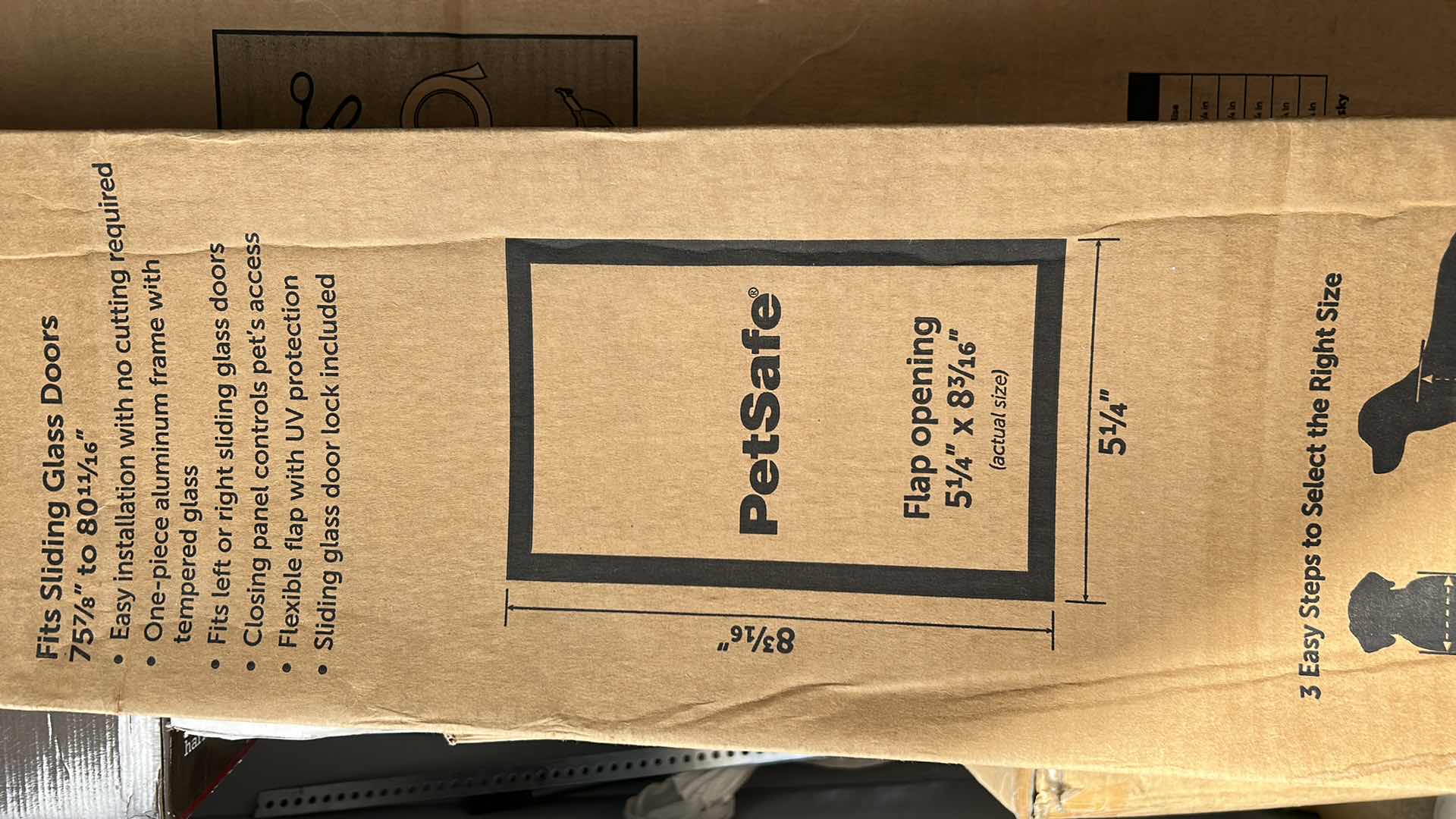 Photo 1 of DOGGY DOOR INSERT FOR SLIDING GLASS DOOR 