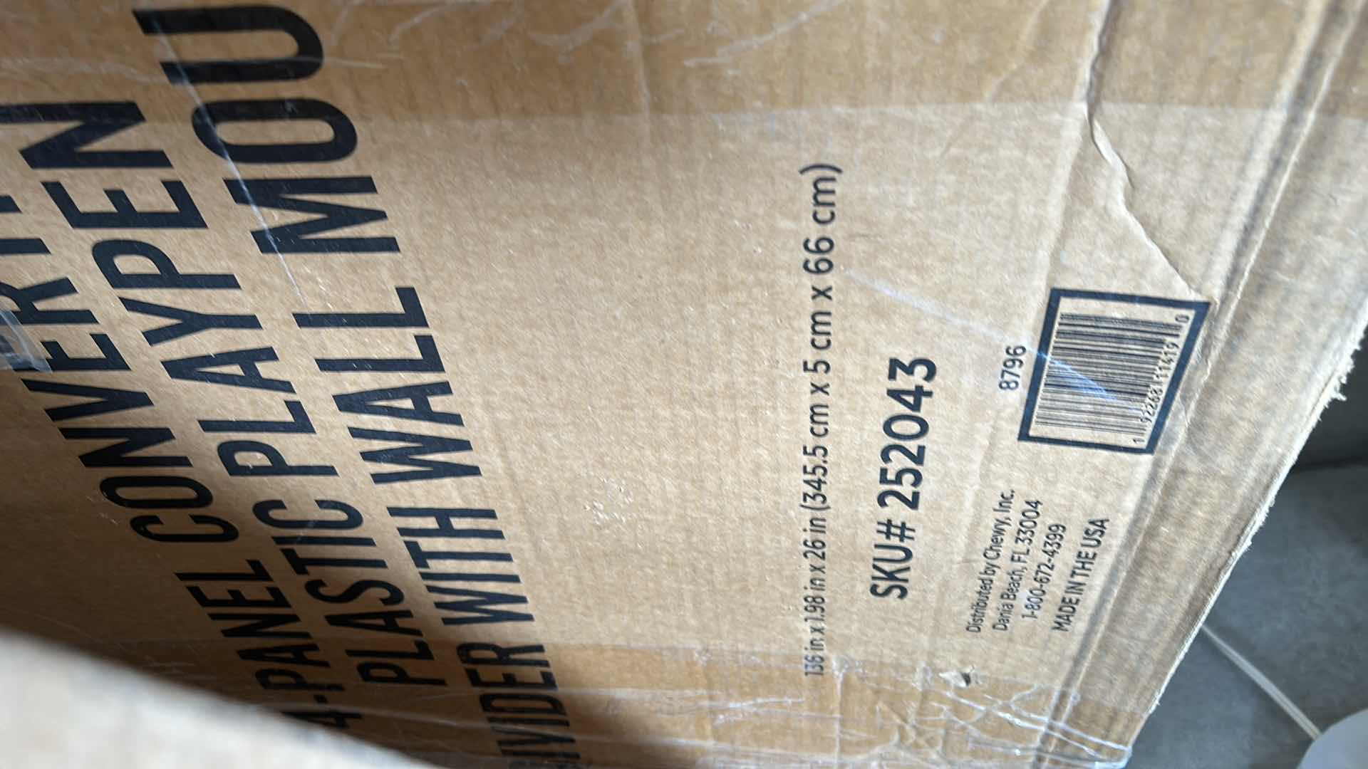 Photo 1 of NEW 4 PANEL PLASTIC PLAYPEN 