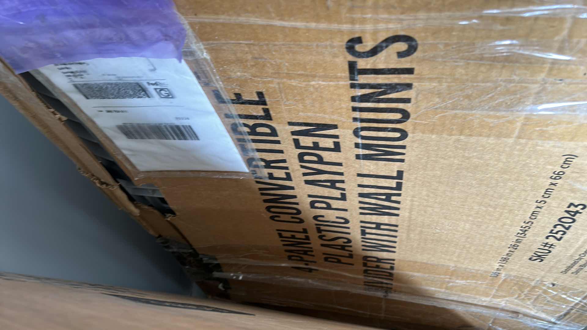 Photo 1 of NEW 4 PANEL PLASTIC PLAYPEN 