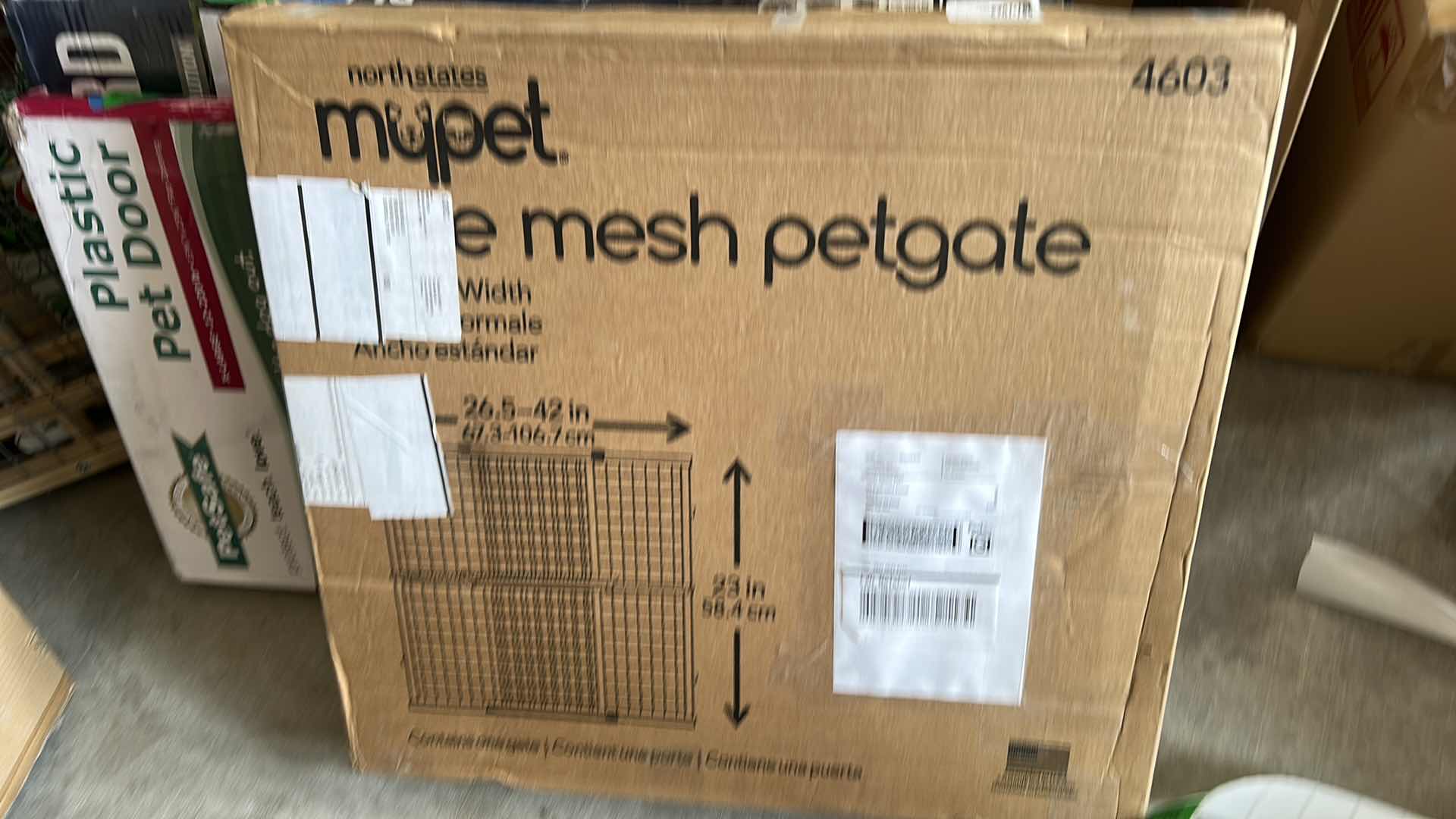 Photo 1 of NEW MY PET MESH PET GATE