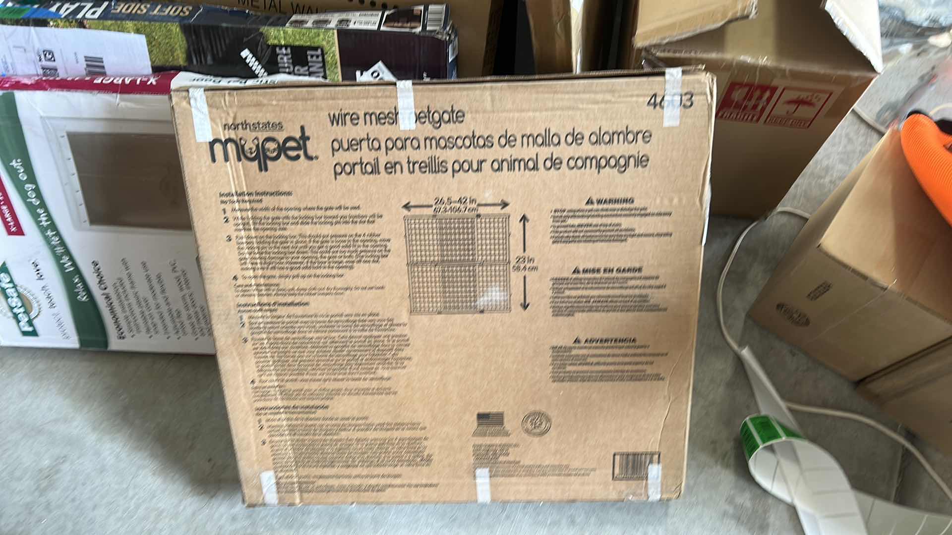 Photo 1 of NEW MY PET MESH PET GATE