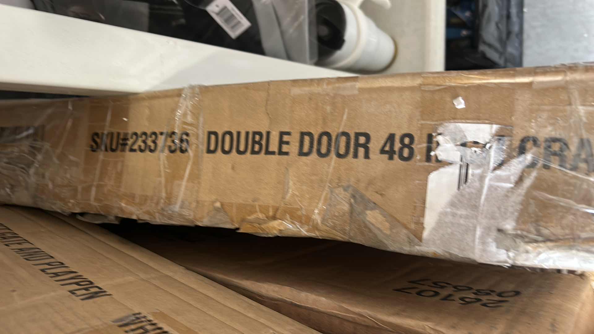 Photo 1 of DOUBLE DOOR 48” CRATE KIT TEAL SKU 233736