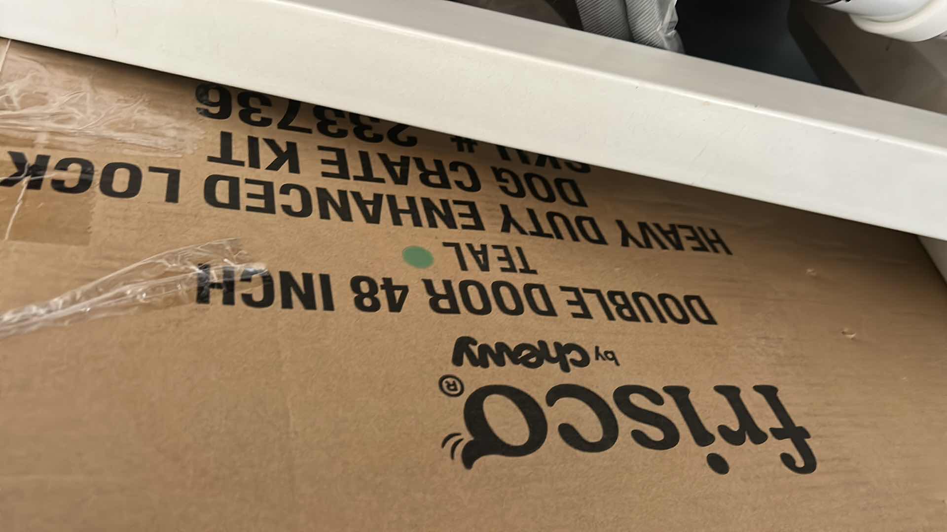 Photo 1 of DOUBLE DOOR 48” CRATE KIT TEAL SKU 233736