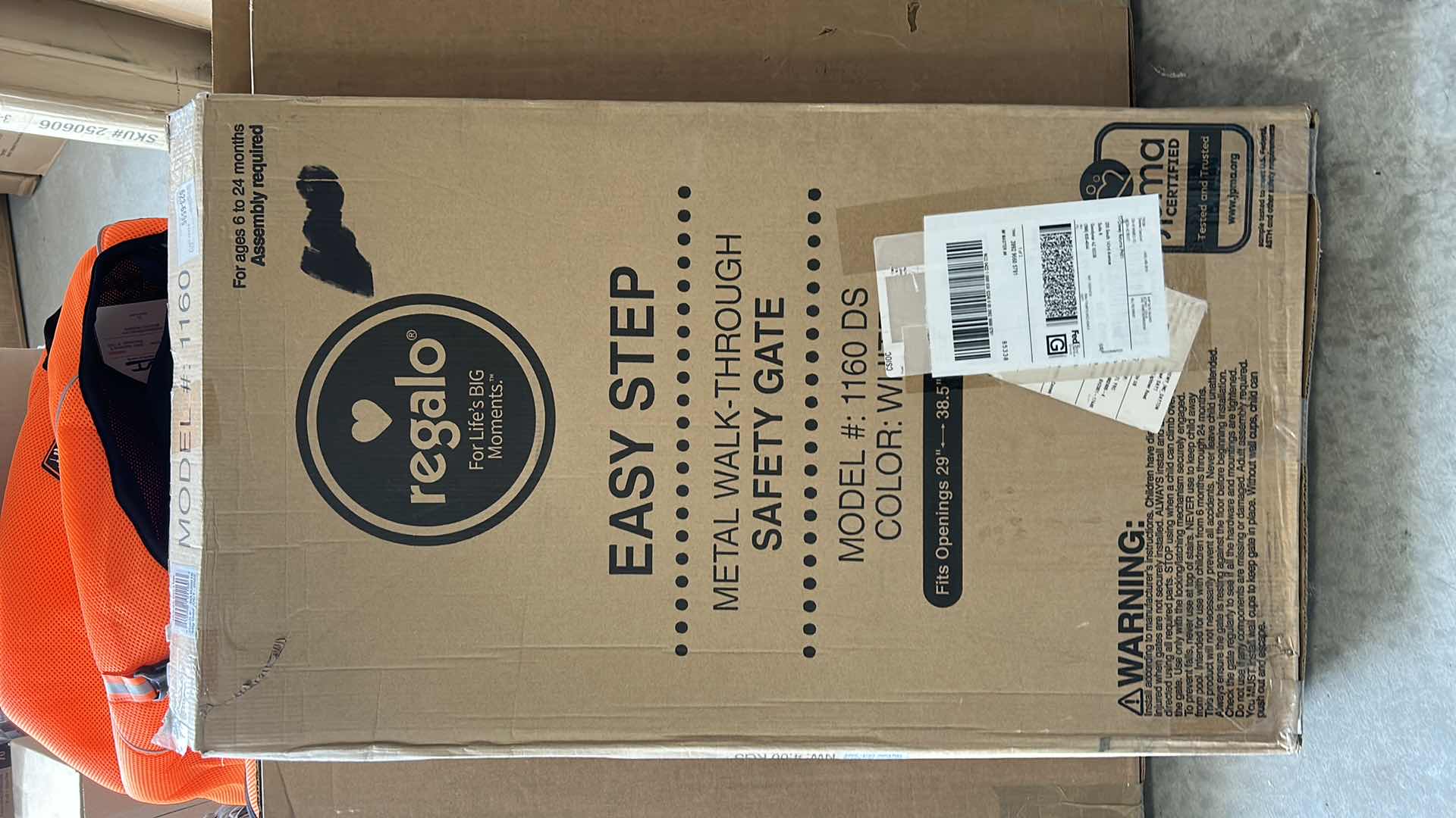 Photo 1 of NEW REGALO METAL WALK THROUGH SAFETY GATE