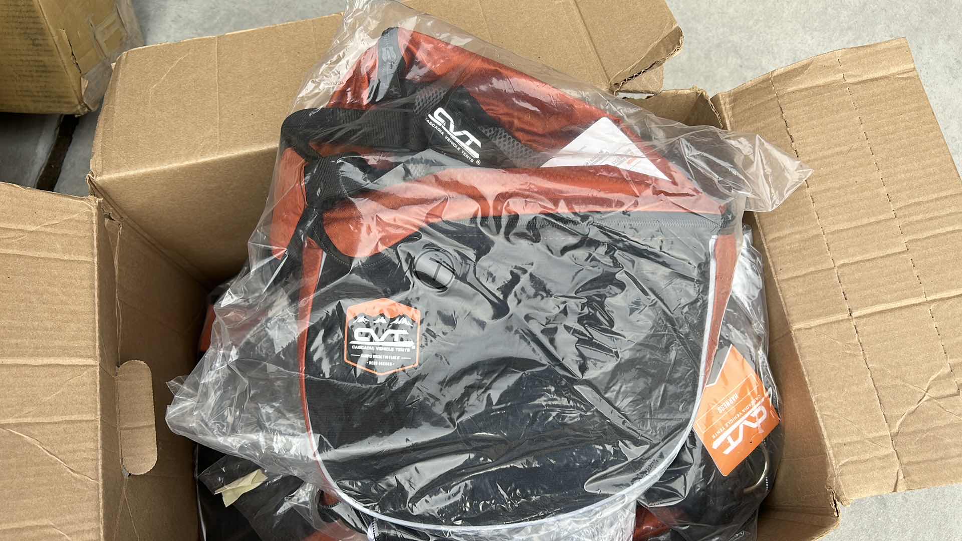 Photo 3 of LARGE BOX FULL OF NEW DOG HARNESSES AND SADDLEBAGS 