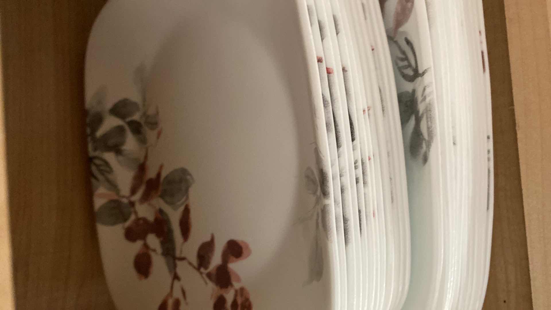 Photo 1 of CONTENTS OF KITCHEN CABINET DISHES CUPS AND MORE