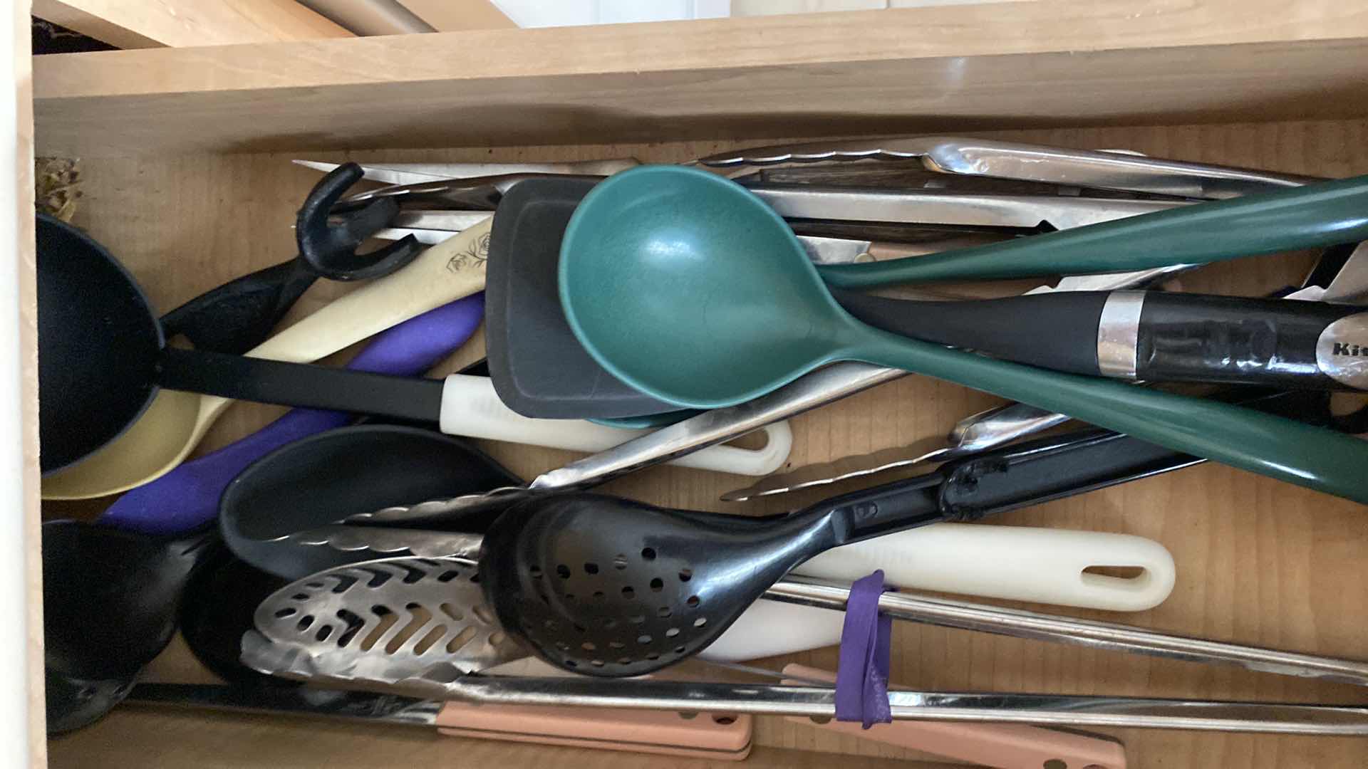 Photo 1 of CONTENTS OF 2 KITCHEN DRAWERS COOKING TOOLS
