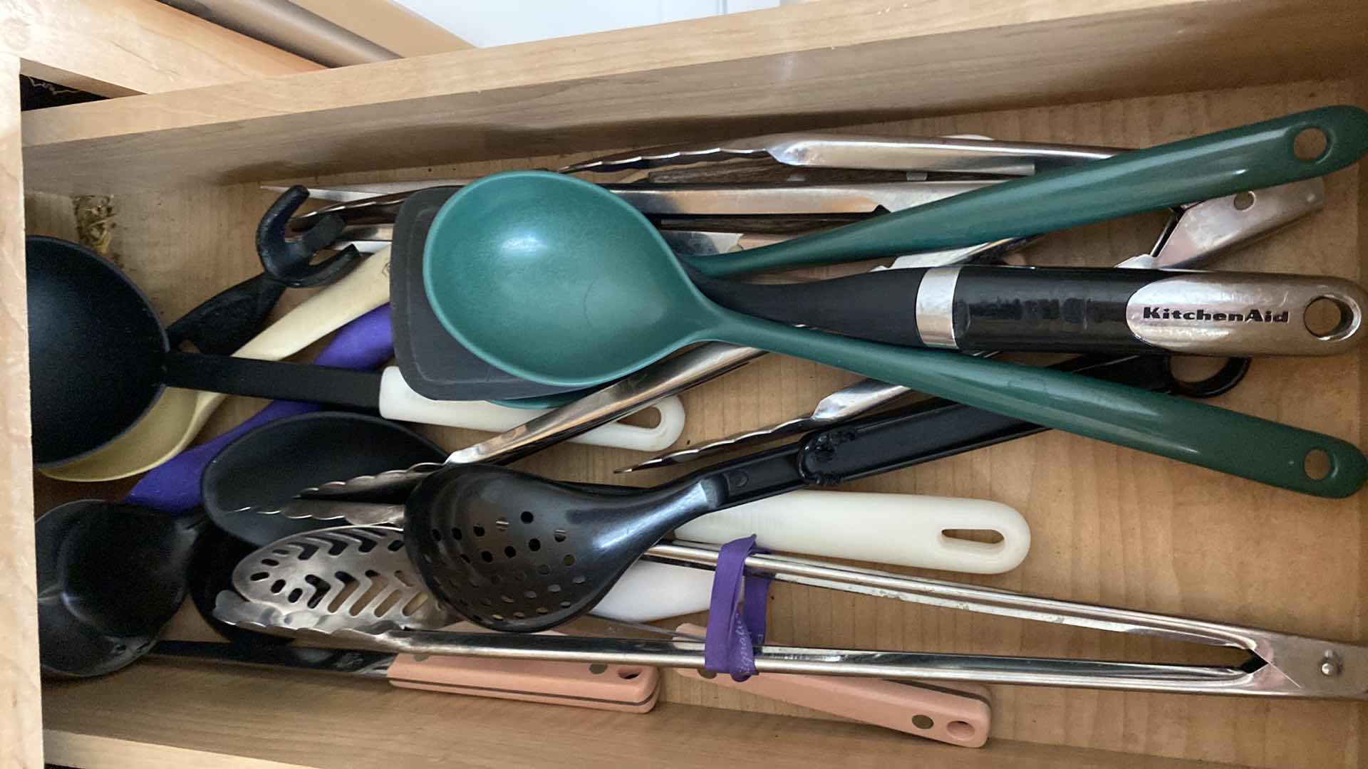 Photo 1 of CONTENTS OF 2 KITCHEN DRAWERS COOKING TOOLS