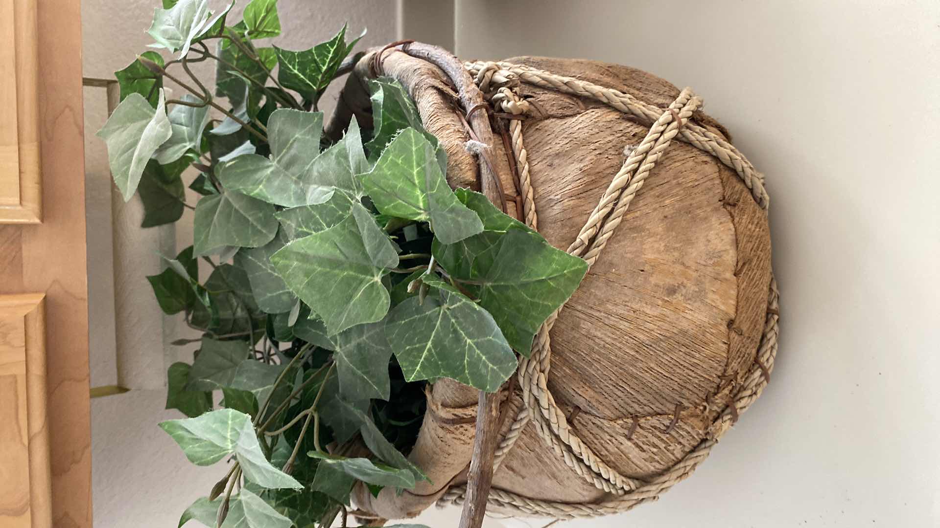 Photo 1 of VINTAGE WOVEN BASKET 19” x 11”