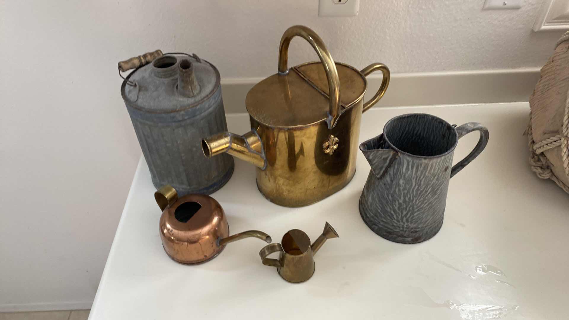 Photo 2 of VINTAGE PITCHERS AND WATERING CAN