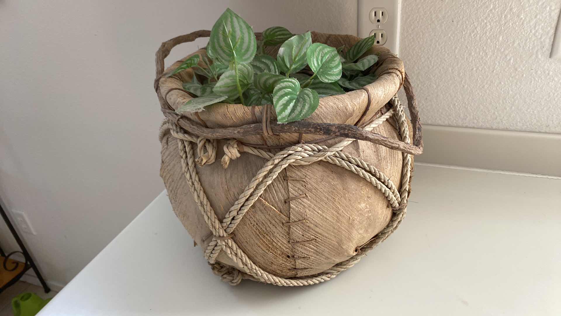 Photo 1 of VINTAGE WOVEN BASKET 19” x 11”