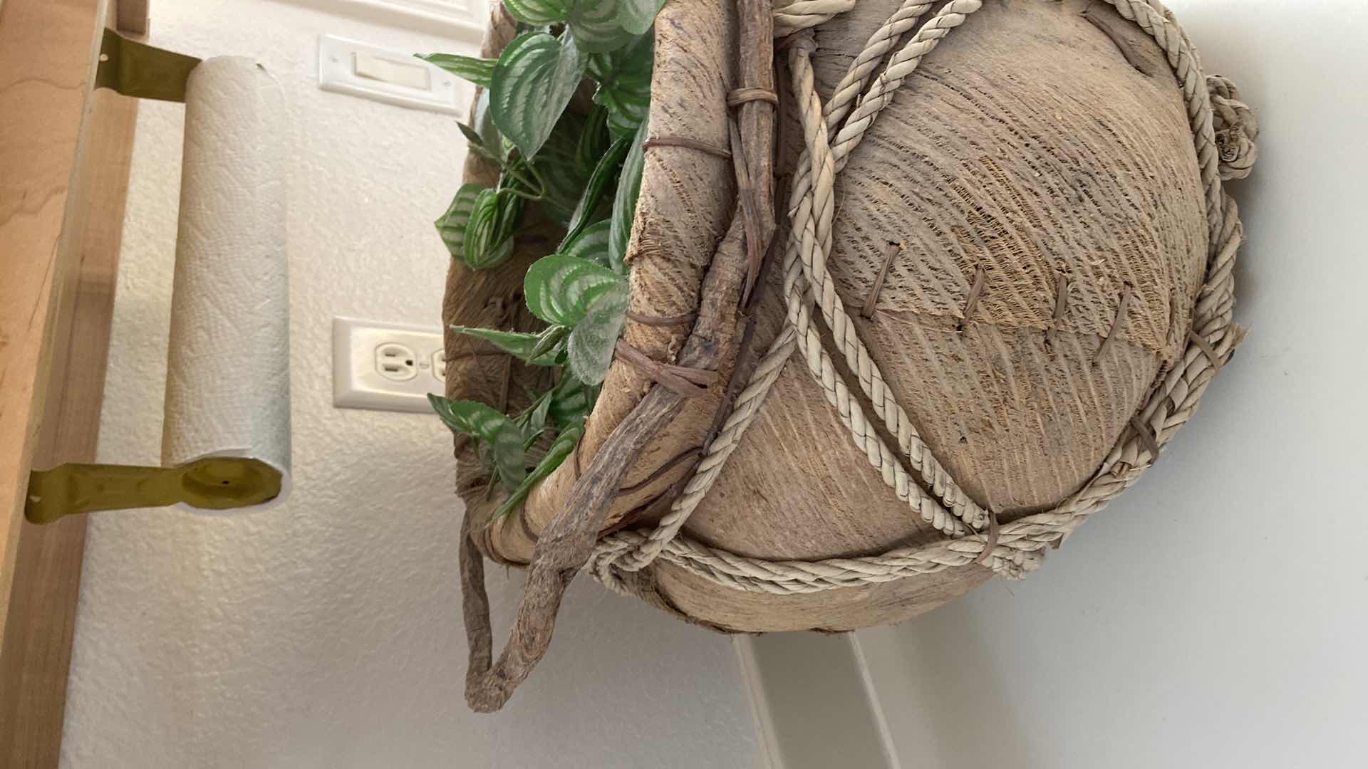 Photo 1 of VINTAGE WOVEN BASKET 19” x 11”