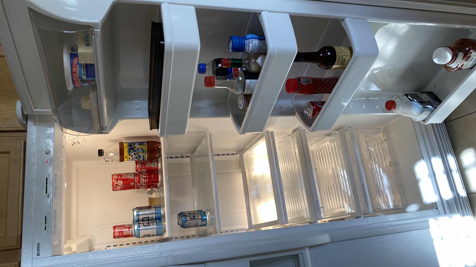 Photo 1 of KENMORE WHITE SIDE BY SIDE REFRIGERATOR WITH ICE MAKER