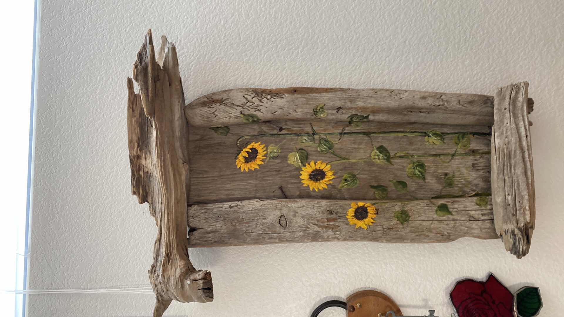 Photo 1 of WALL DECOR COLLECTION WOOD SUNFLOWER 16” x 23”