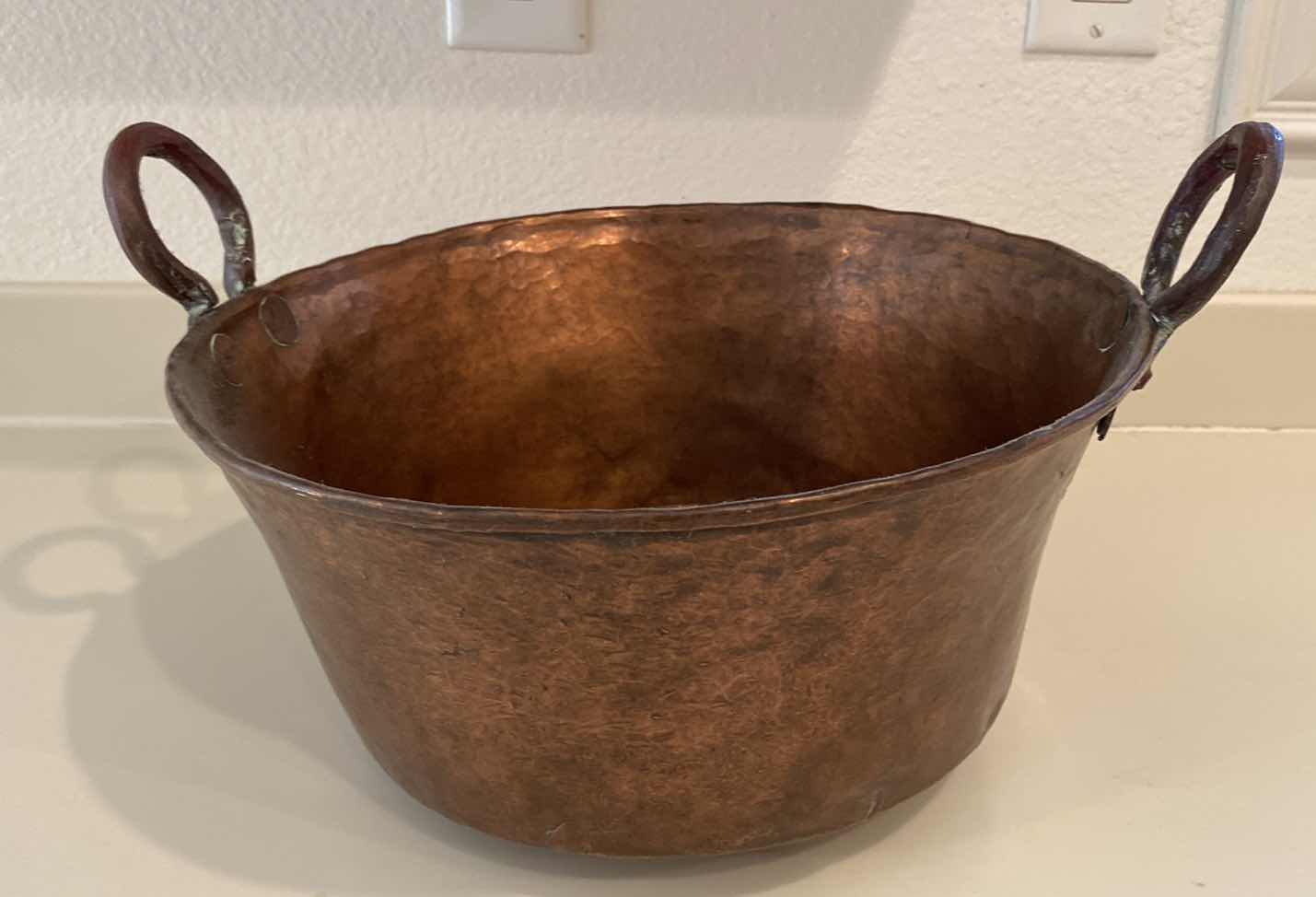 Photo 1 of VINTAGE COPPER BOWL 15” x 9”