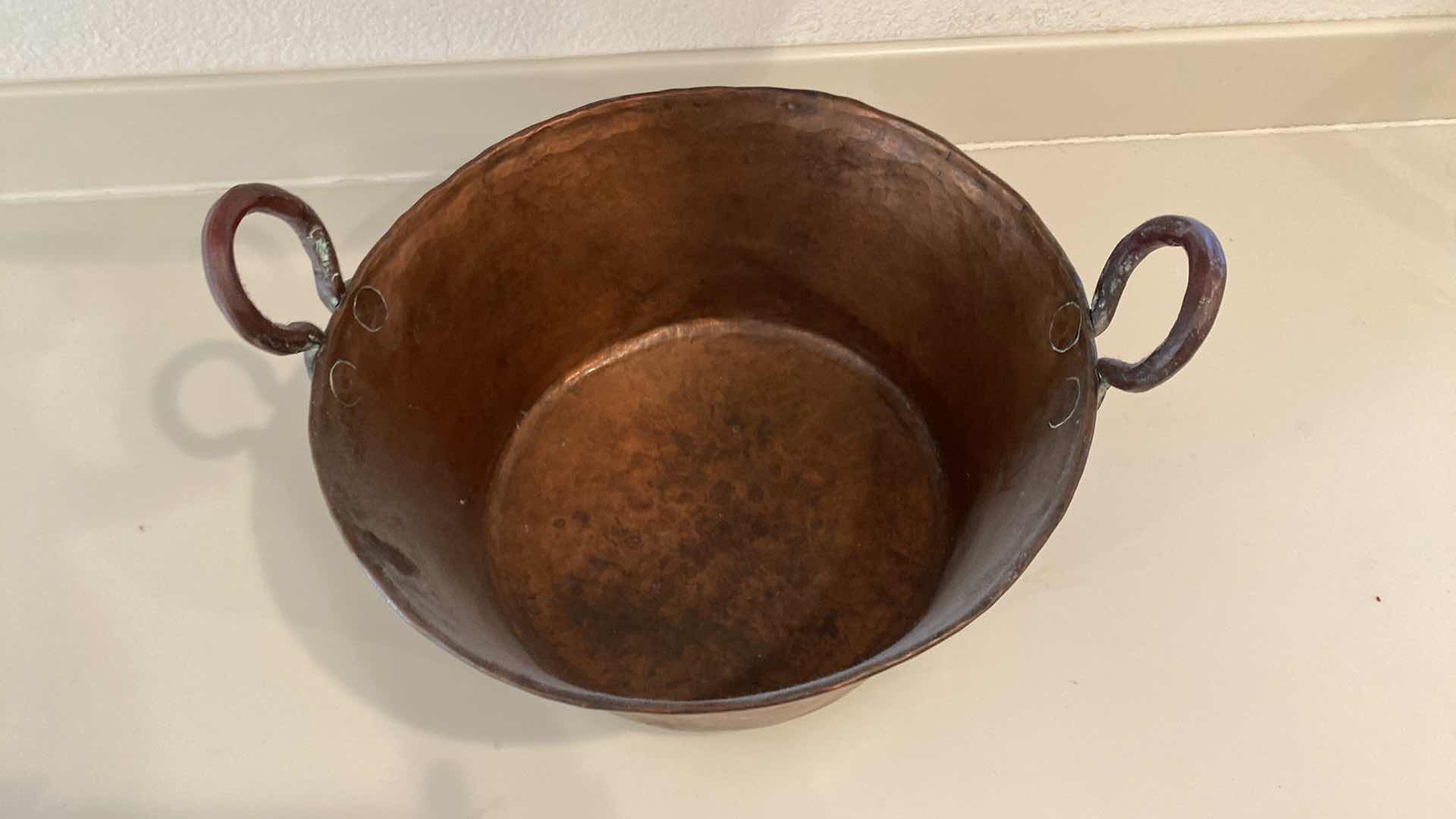 Photo 1 of VINTAGE COPPER BOWL 15” x 9”