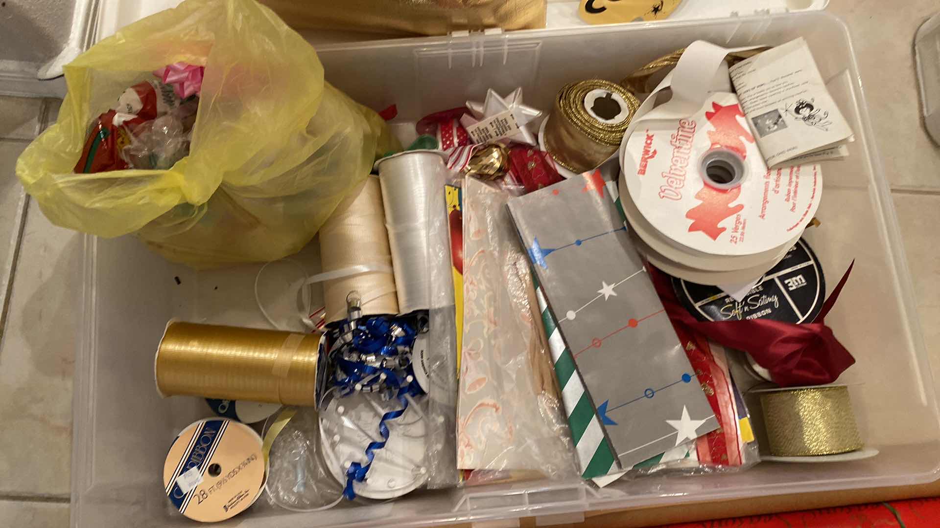 Photo 1 of GIFT WRAP BAGS RIBBON AND PARTY SUPPLIES