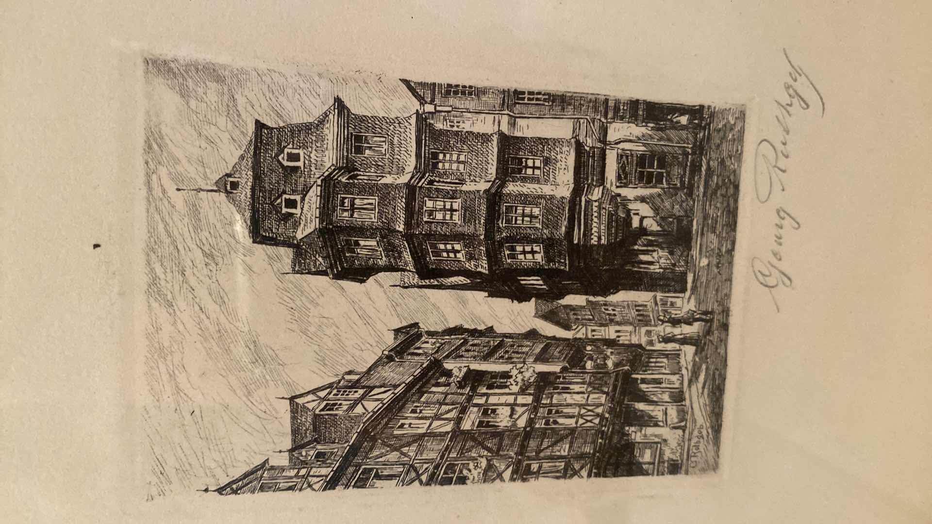 Photo 1 of 3 - FRAMED ARTWORK VARIOUS GENRES LARGEST 12 1/2” x 11 1/2”