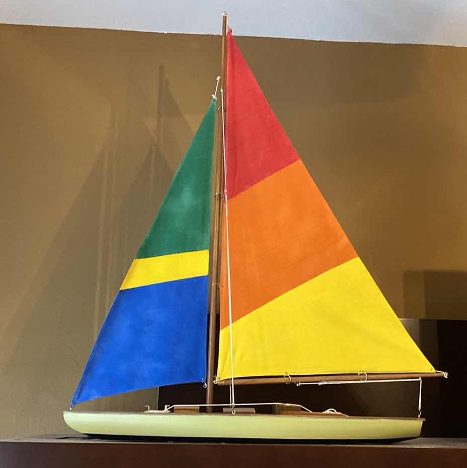 Photo 1 of SAIL BOAT DECOR LARGEST 25” x 30”