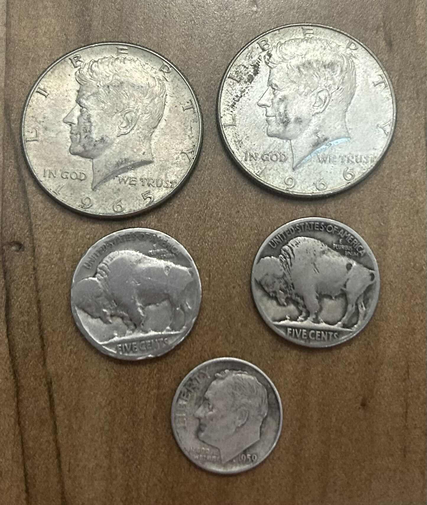 Photo 1 of SILVER COINS