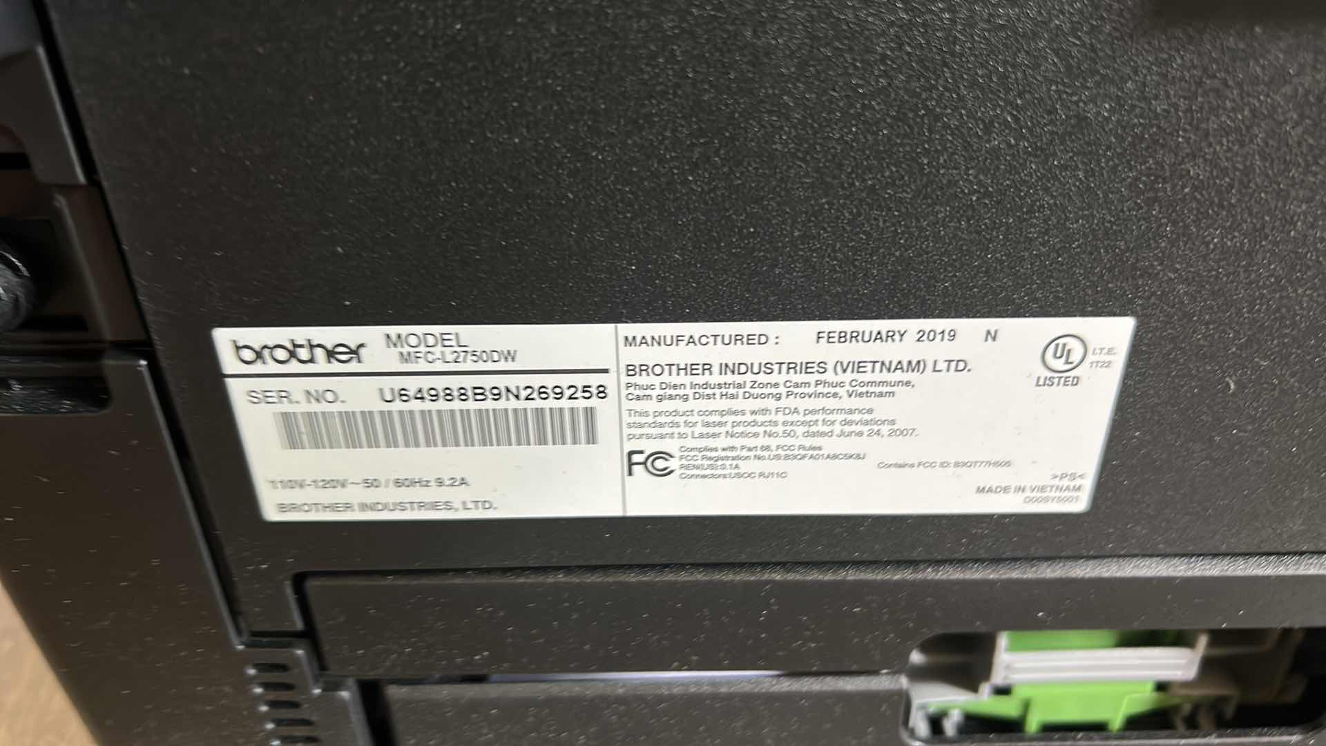 Photo 1 of BROTHER COPY MACHINE