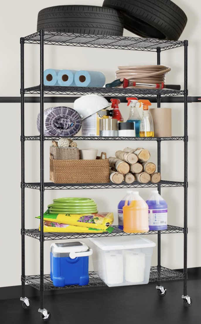 Photo 1 of NEW IN BOX WIRE SHELVING UNIT