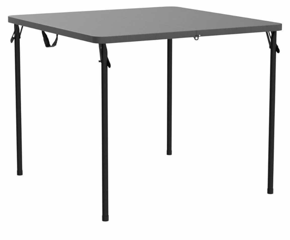 Photo 1 of NEW IN BOX BROWN FOLDING CARD TABLE