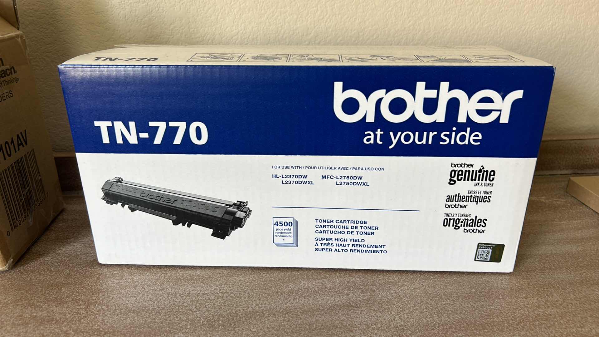 Photo 1 of NEW BROTHER TN-77 TONER CARTRIDGE